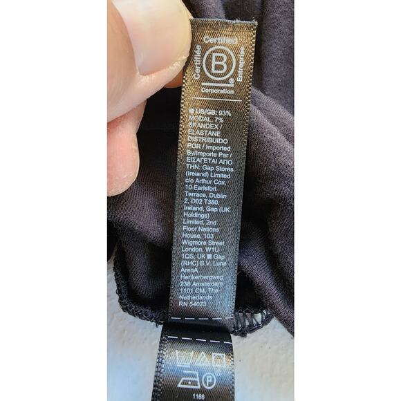 Athleta Pants Womens Large Black Lounge Wear Yoga Wideleg Boho Athletic Casual - Picture 11 of 14